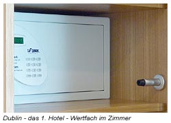 Wertfach im Zimmer