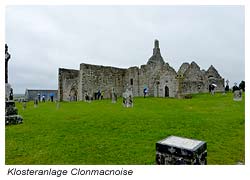 Clonmacnoise - Klosteranlage