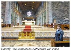 Galway - die katholische Kathedrale von innen