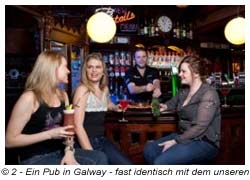 Ein typisches Pub in Irland
