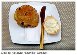 Scones Gebäck - Eine irische Süßspeise zum Tee