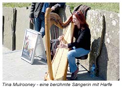 Die irische Musikerin Tina Mulrooney