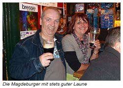 Limerick - unsere Mitreisenden aus Magdeburg - stets mit guter Laune