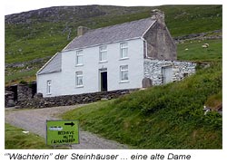 Dingle Halbinsel - Die Wächterin der Steinhäuser früherer Mönche