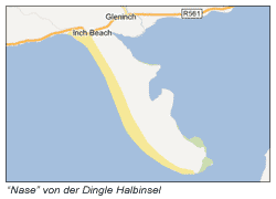 Dingle-Halbinsel am Sandstrand