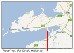 Dingle-Halbinsel am Sandstrand