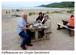 Dingle Sandstrand - Kaffeepause