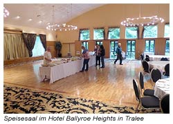 Speisesaal im Hotel Ballyroe Heights in Tralee