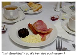 Irish Breakfast - wie die Iren meinen, dass die Deutschen es mögen