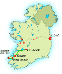 Fahrt zum Fischerort Dingle auf der gleichnamigen Halbinsel von Irland