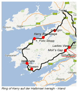 Ring of Kerry - Mittagessen in Sneem