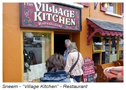 Sneem - Mittagessen im Restaurant Village Kitchen