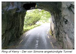 Ring of Kerry - Simones Tunneldurchfahrt