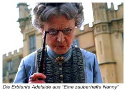 Erbtante Adelaide aus dem Film - Eine zauberhafte Nanny