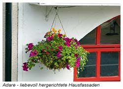 Adare - liebevoll hergerichtete Hausfassaden