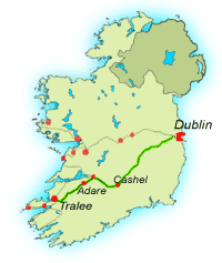 Irland - Zwischenstation in Adare