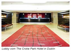 Lobby vom The Croke Park Hotel in Dublin